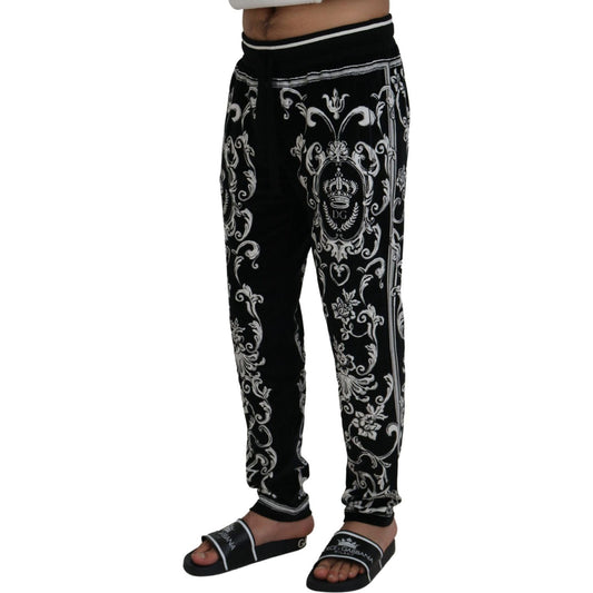 Dolce & Gabbana Baroque Patterned Casual Sweatpants Dolce & Gabbana