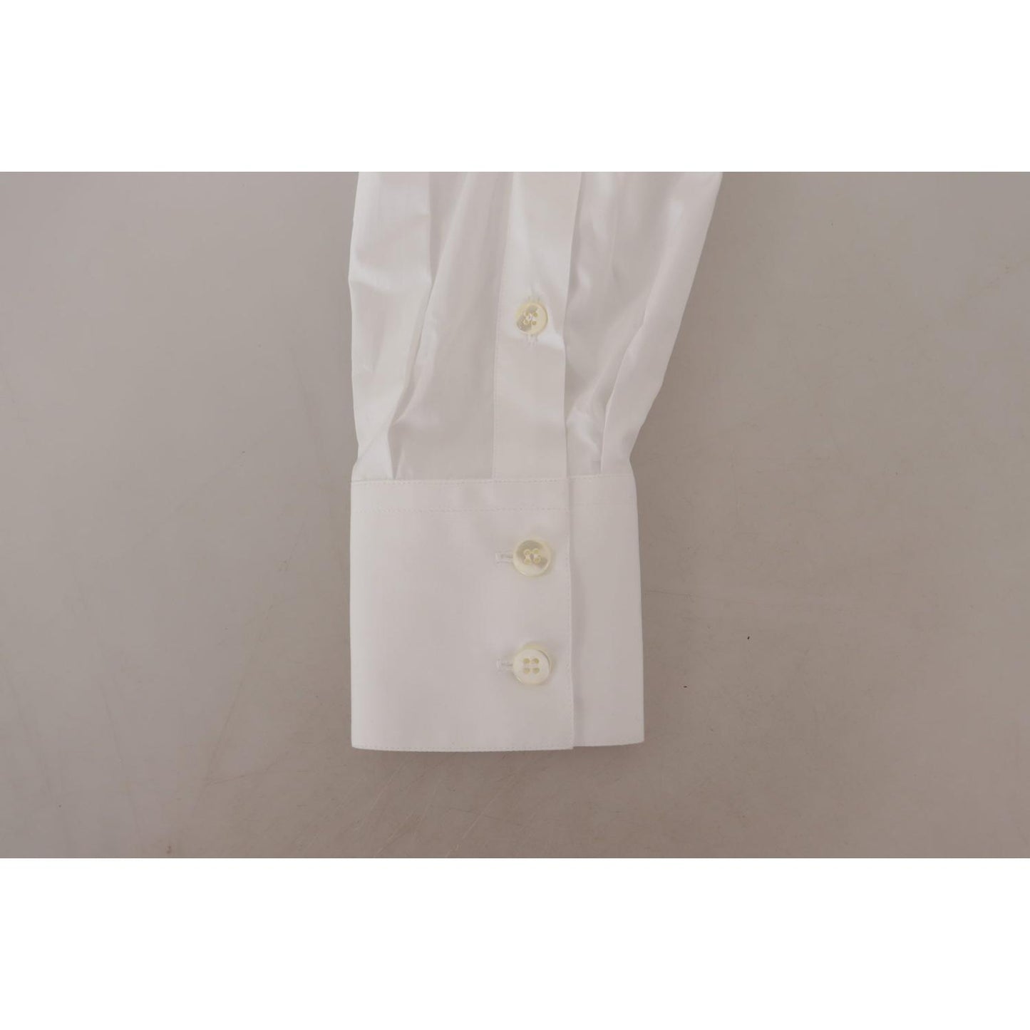 Dolce & Gabbana Elegant White Cotton Buttoned Shirt Dolce & Gabbana