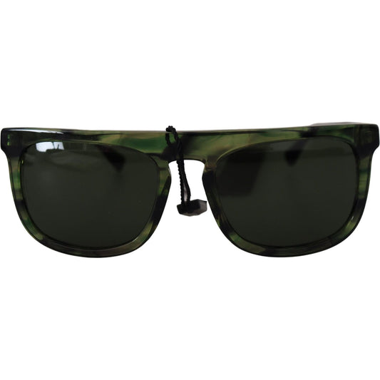 Dolce & Gabbana Chic Green Acetate Women's Sunglasses Dolce & Gabbana