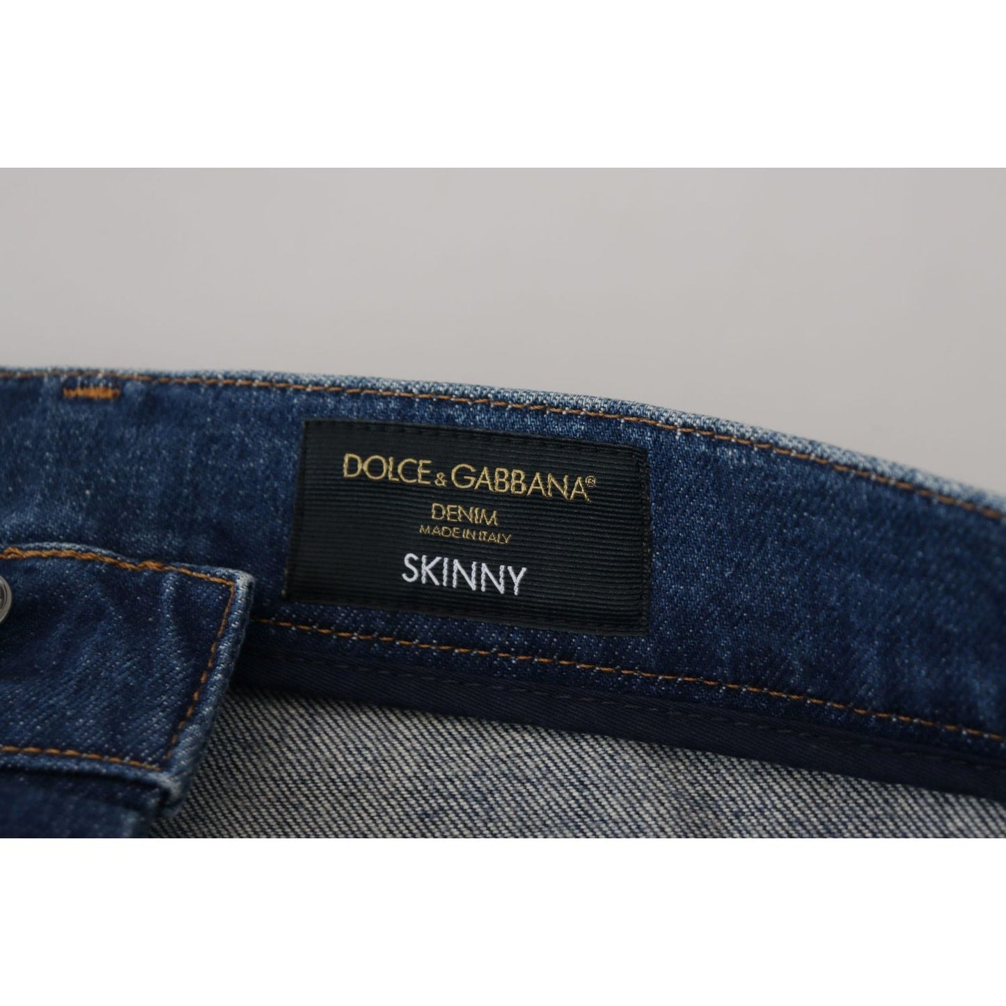 Dolce & Gabbana Elegant Slim Fit Italian Denim Jeans Dolce & Gabbana