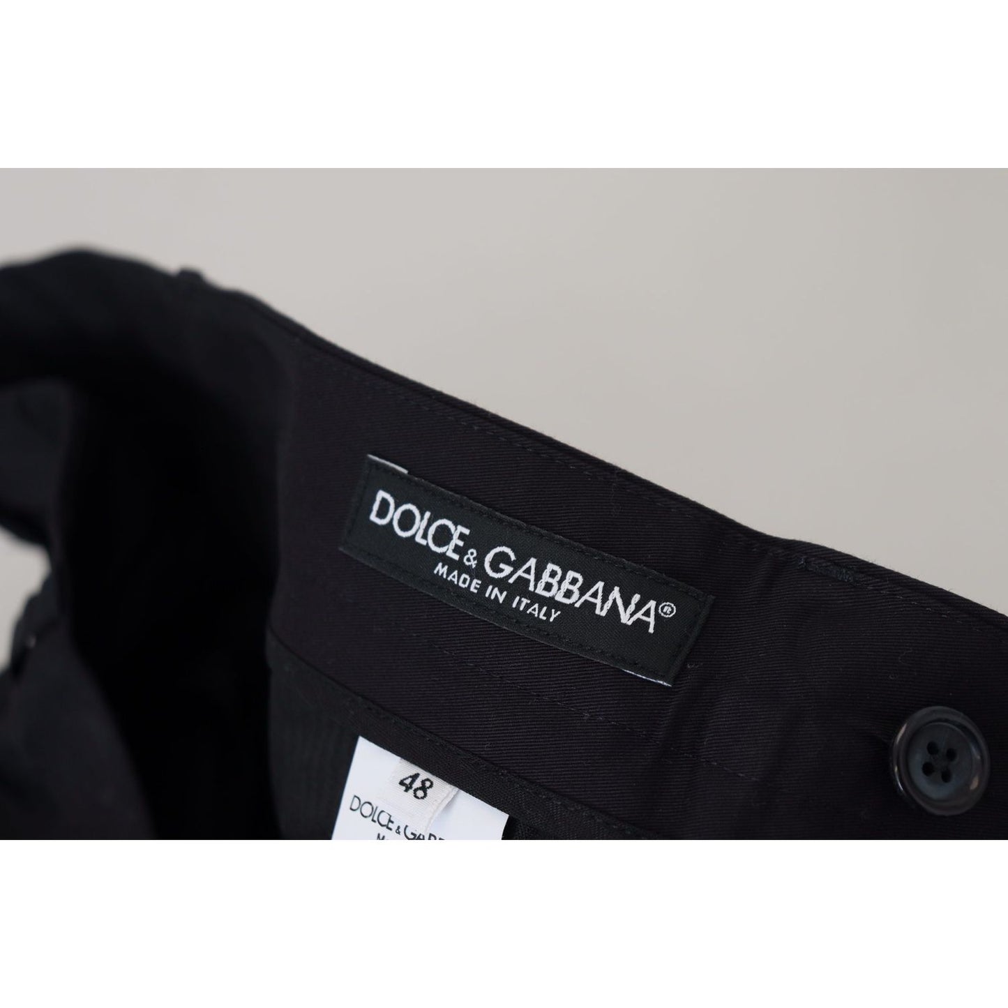 Dolce & Gabbana Elegant Slim Fit Chinos Dress Pants Dolce & Gabbana