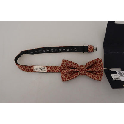 Scotch & Soda Multicolor Silk Adjustable Neck Papillon Men Bow Tie