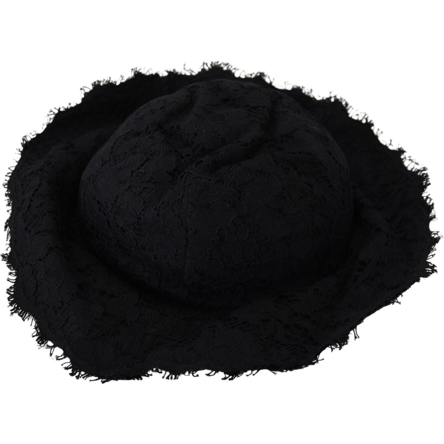 Dolce & Gabbana Elegant Sun-Ready Black Designer Hat Dolce & Gabbana