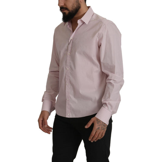 Dolce & Gabbana Elegant Slim Fit Cotton Dress Shirt Dolce & Gabbana