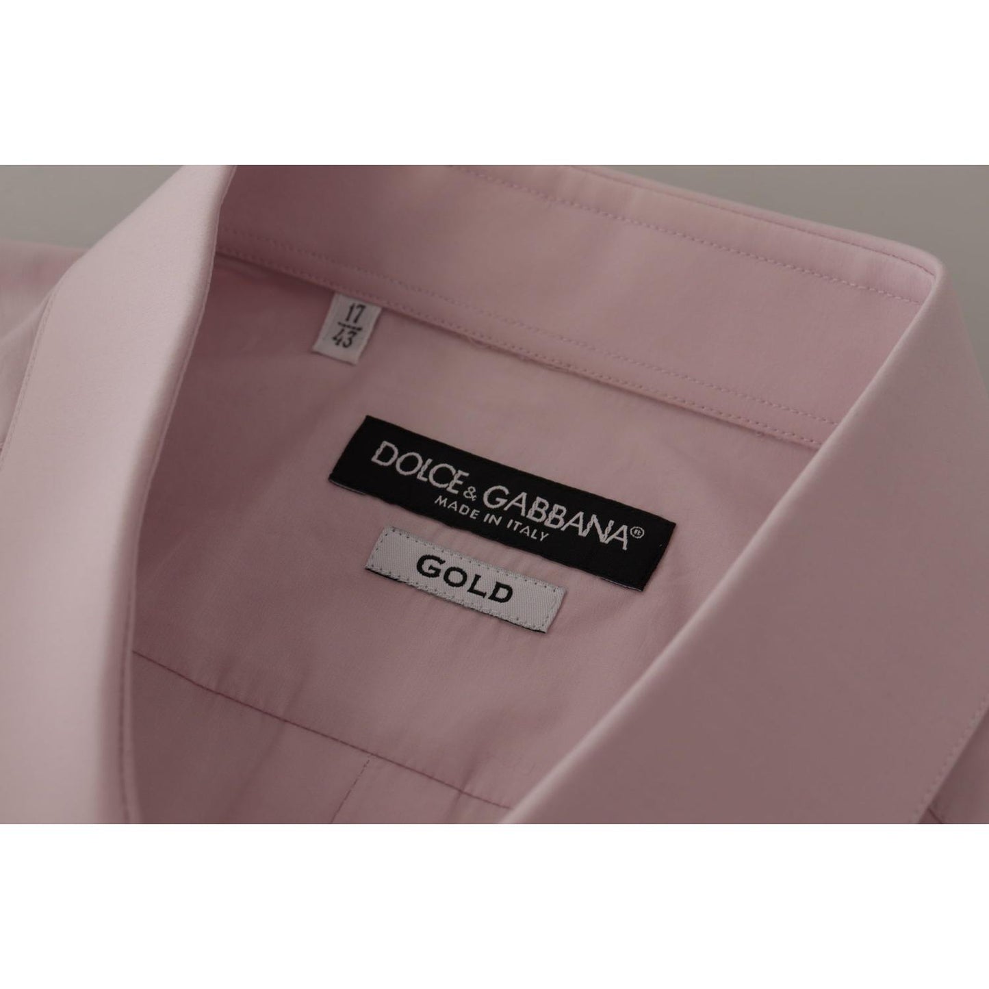 Dolce & Gabbana Elegant Slim Fit Cotton Dress Shirt Dolce & Gabbana