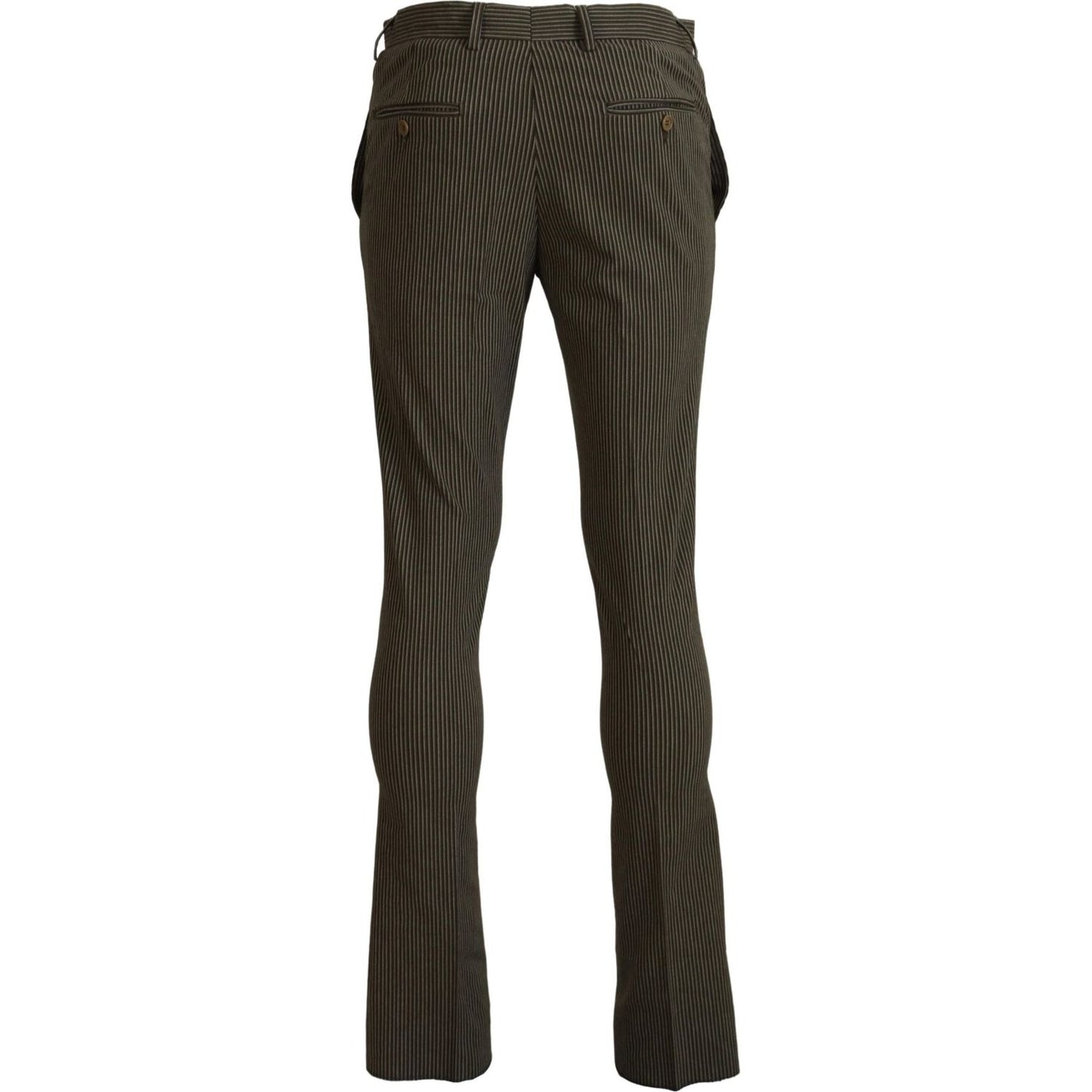 BENCIVENGA Multicolor Striped Pure Cotton Men Pants 1728,67345645728,BENCIVENGA,Clothing,IT46 | S,IT48 | M,IT50 | L,IT52 | L,IT54 | XL,Jeans & Pants - Men - Clothing,Material: Pure Cotton,Men,Men - Clothing,Multicolor,New with tags,Pants - Clothing,Skinny