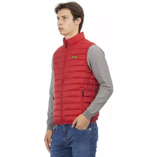 Ciesse Outdoor Red Polyester Men Sleeveless Jacket Ciesse Outdoor