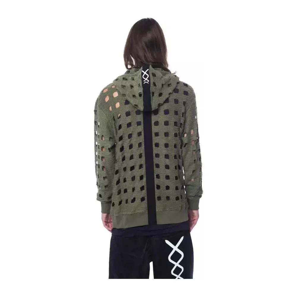Nicolo Tonetto Army Cotton Men Sweater