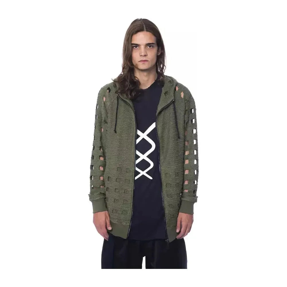 Nicolo Tonetto Army Cotton Men Sweater