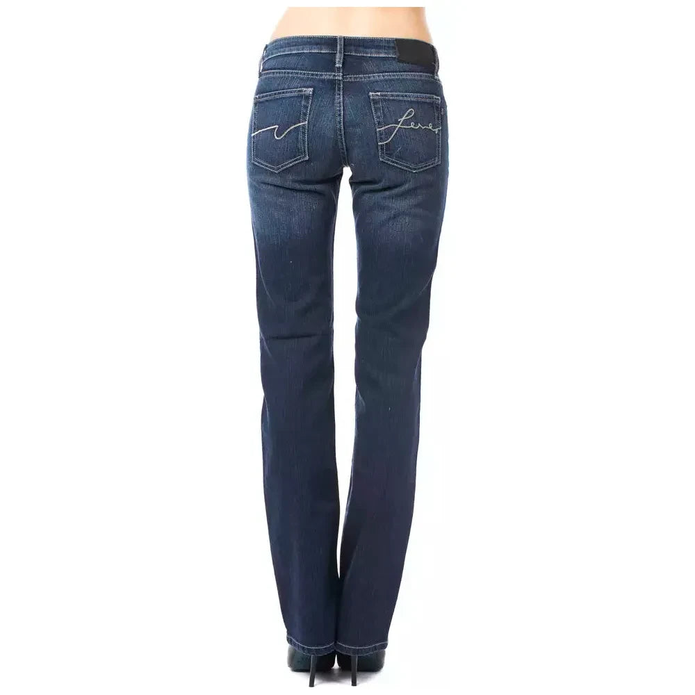 Ungaro Fever Blue Cotton Women Jeans Ungaro Fever