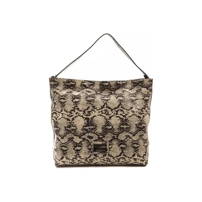 Pompei Donatella Gray Leather Women Shoulder Bag 1728,67345744032,Bags,Gray,New with tags,Pompei Donatella,Shoulder Bags - Bags,Shoulder Bags - Women - Bags,Women,Women - Bags