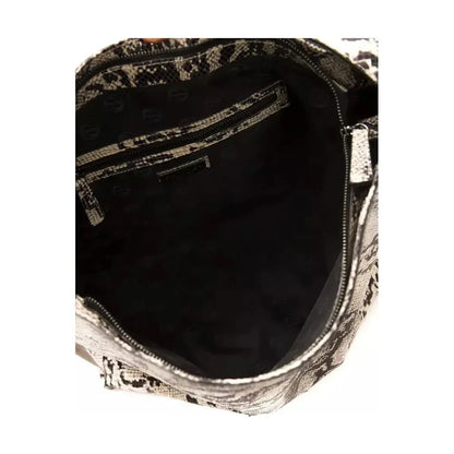 Pompei Donatella Gray Leather Women Shoulder Bag 1728,67345744032,Bags,Gray,New with tags,Pompei Donatella,Shoulder Bags - Bags,Shoulder Bags - Women - Bags,Women,Women - Bags