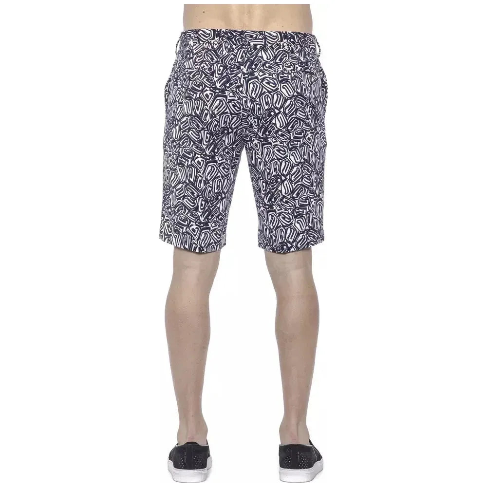 PT Torino Blue Cotton Men's Bermuda Short Shorts PT Torino