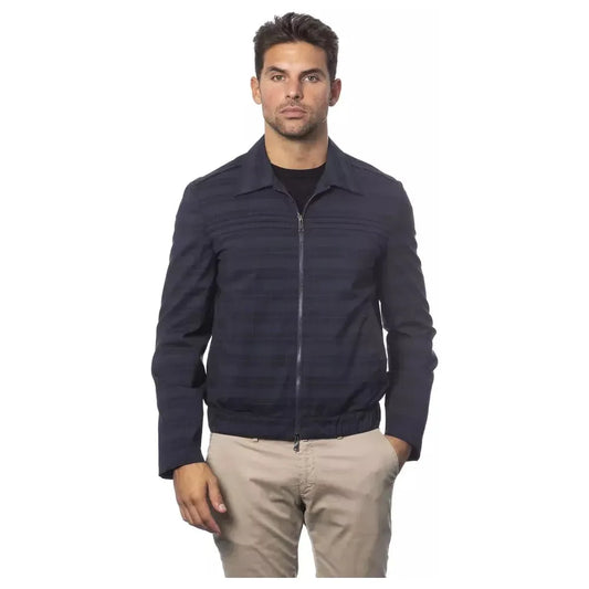 Verri Elegant Wool Blend Bomber Jacket Verri