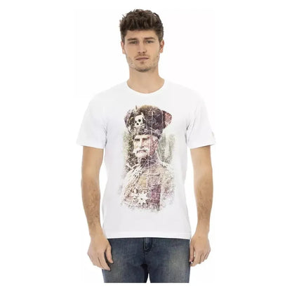 Trussardi Action White Cotton Men's T-Shirt