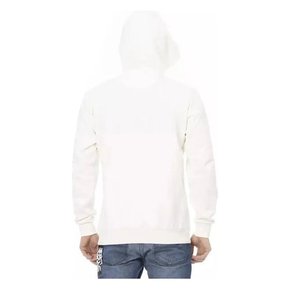Automobili Lamborghini White Cotton Men Sweater