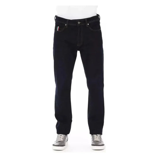 Baldinini Trend Blue Cotton Men Jeans Baldinini Trend