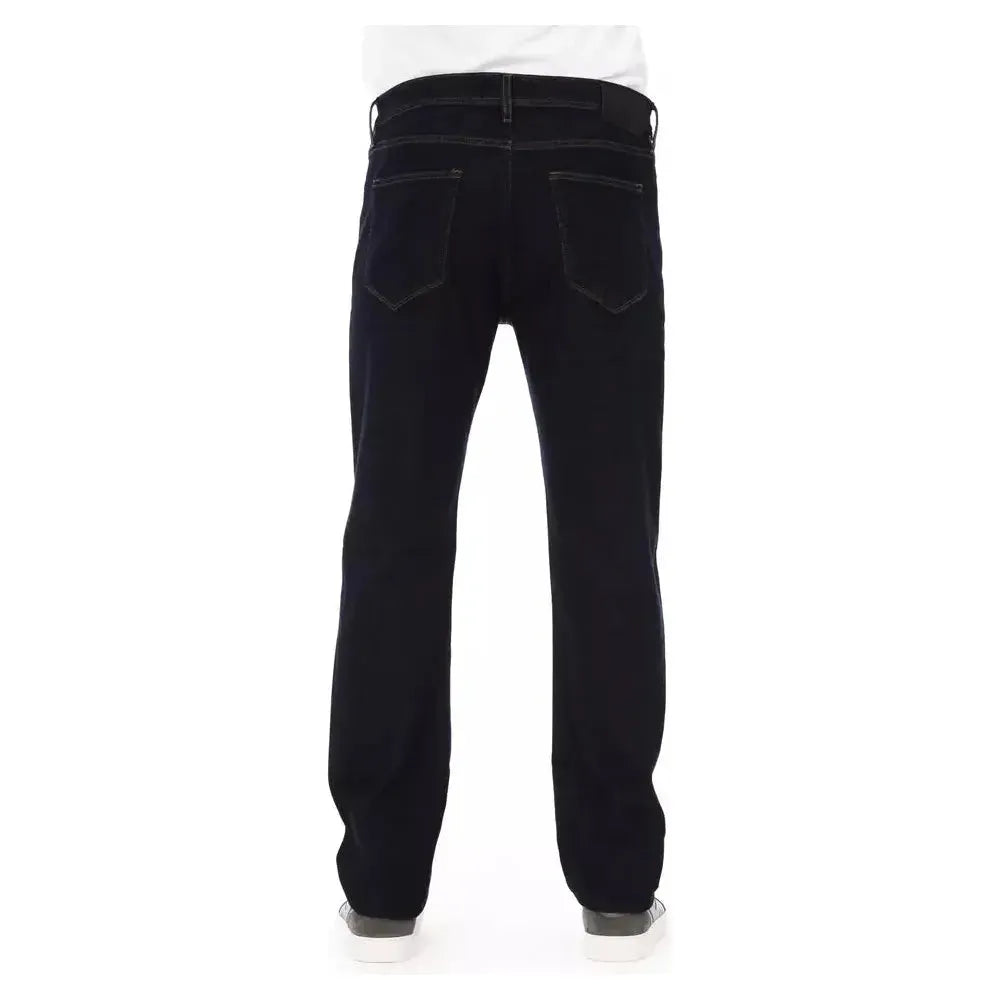 Baldinini Trend Blue Cotton Men Jeans Baldinini Trend