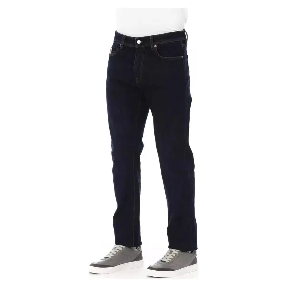 Baldinini Trend Blue Cotton Men Jeans Baldinini Trend