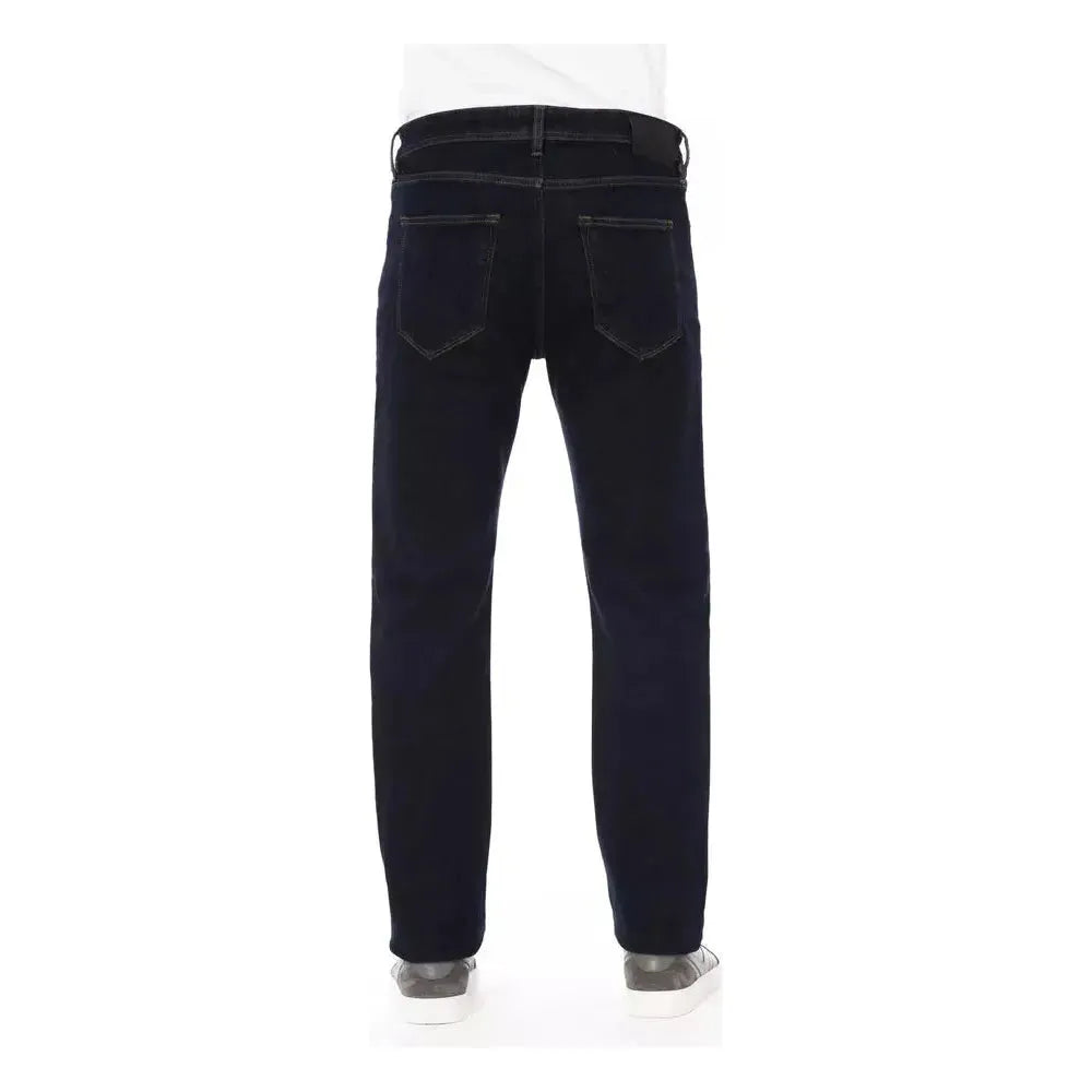 Baldinini Trend Blue Cotton Men Jeans Baldinini Trend