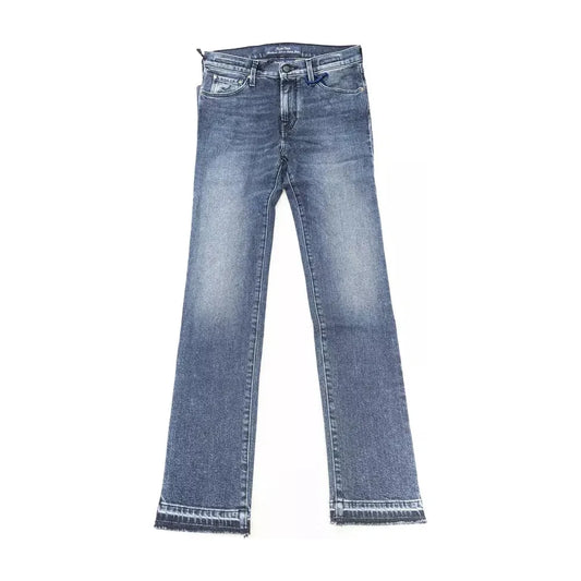 Jacob Cohen Blue Cotton Women's Slim Jean Jacob Cohen