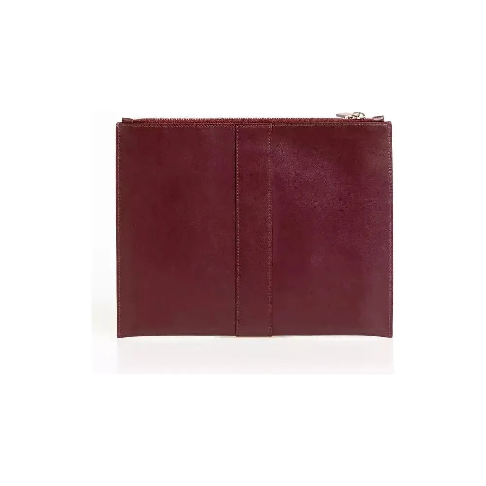 Trussardi Brown Leather Men Wallet Wallet Trussardi