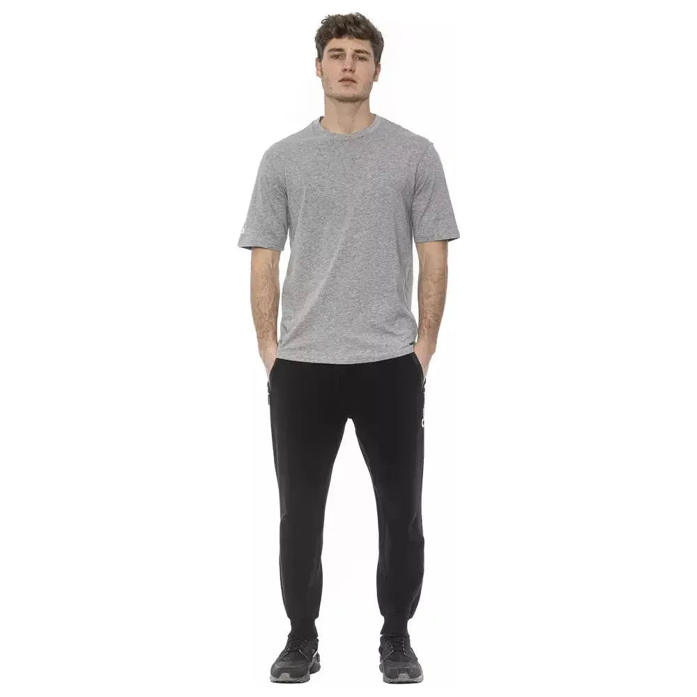 Tond Gray Cotton Men T-Shirt