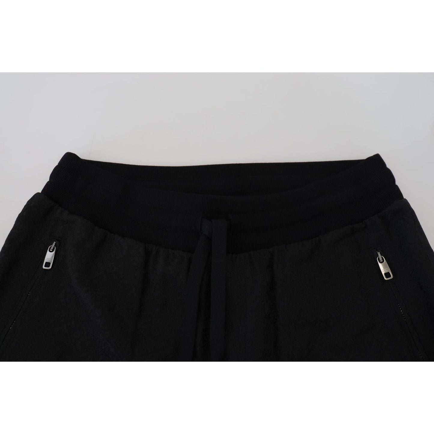 Dolce & Gabbana Black Men Casual Jogger Pants