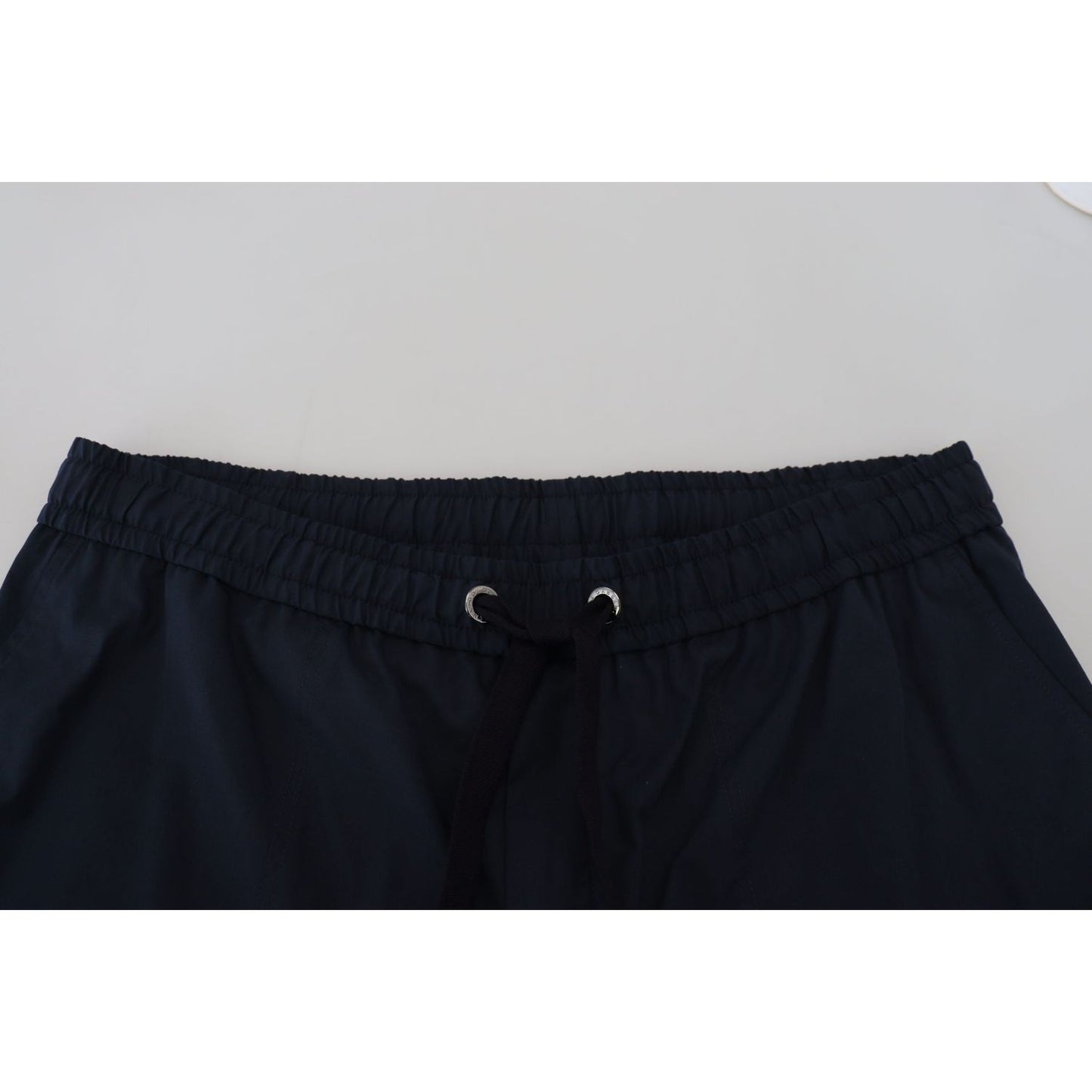 Dolce & Gabbana Elegant Blue Cotton Blend Shorts Dolce & Gabbana