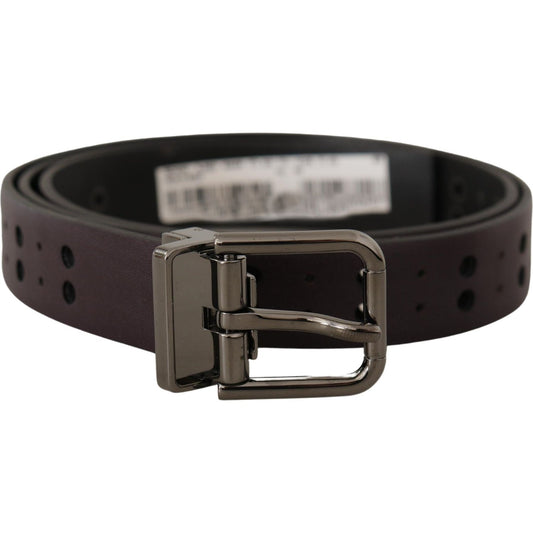 Dolce & Gabbana Burgundy Leather Perforated Metal Buckle Belt1728,67345645728,90 cm / 36 Inches,Accessories,Belts - Accessories,Belts - Men - Accessories,Burgundy,Dolce & Gabbana,Material: Leather,Men,Men - Accessories,New with tags,Regular Belts - Belts