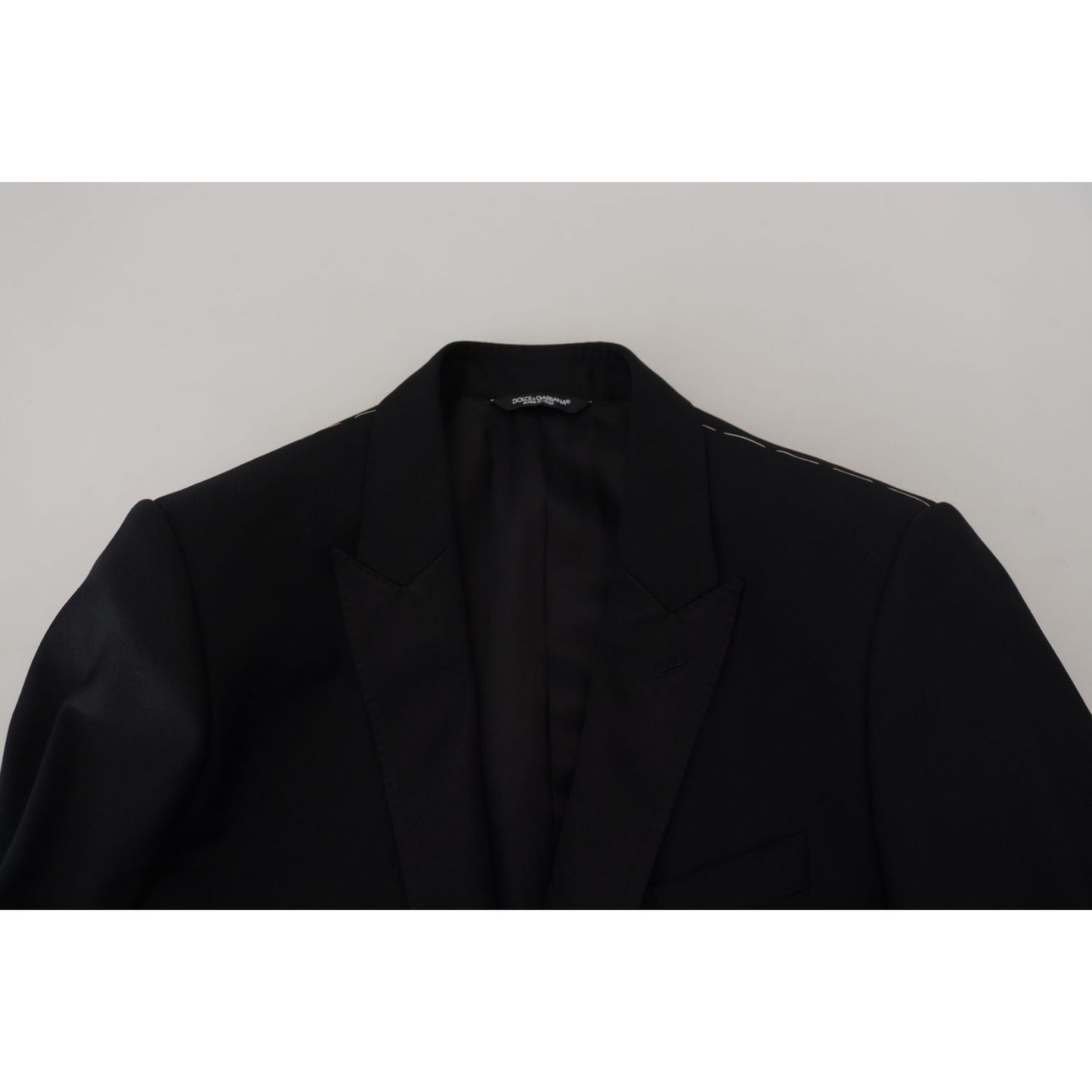 Dolce & Gabbana Elegant Martini Black Formal Blazer Dolce & Gabbana