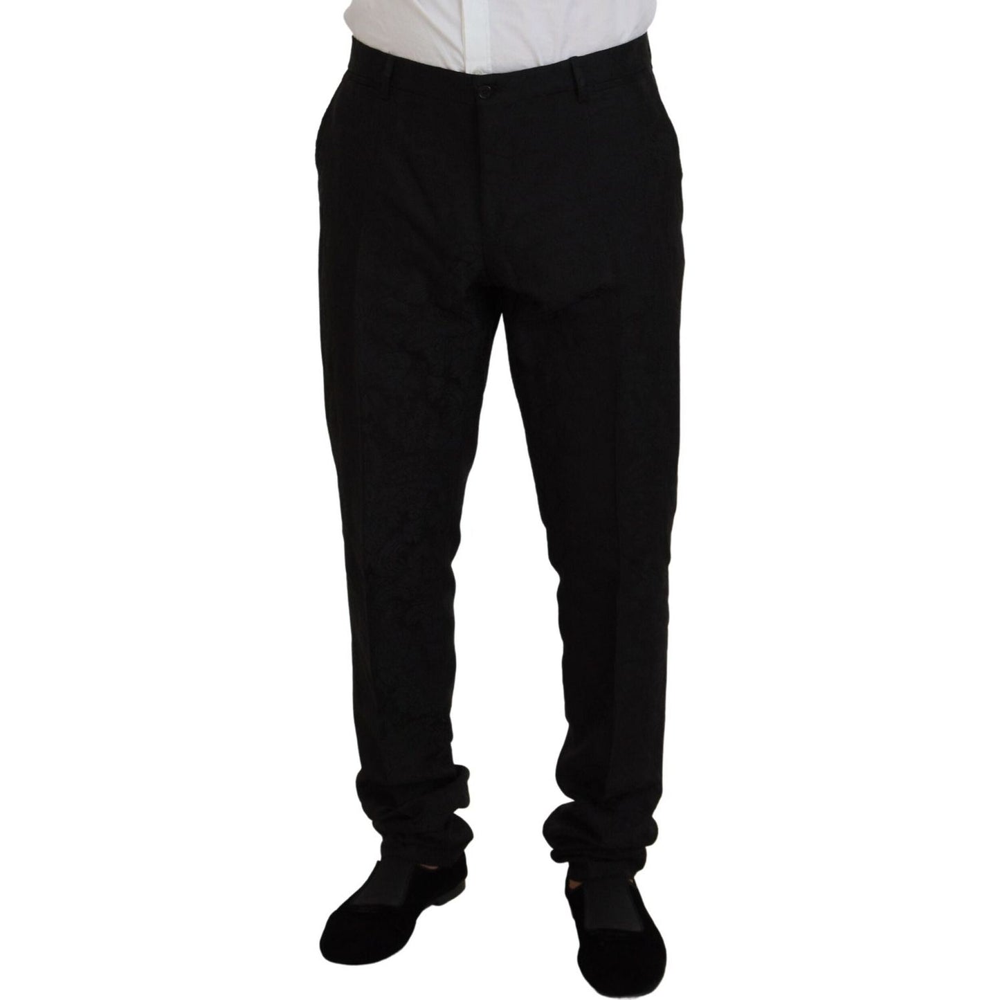 Dolce & Gabbana Black Martini Slim Fit Designer Suit Dolce & Gabbana