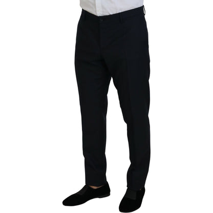 Dolce & Gabbana Blue Single Breasted 2 Piece MARTINI Suit