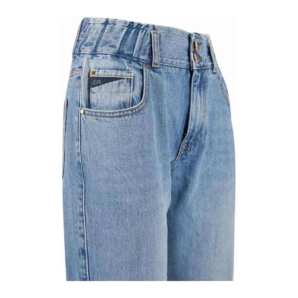 Yes Zee Blue Cotton Women's Jean Yes Zee