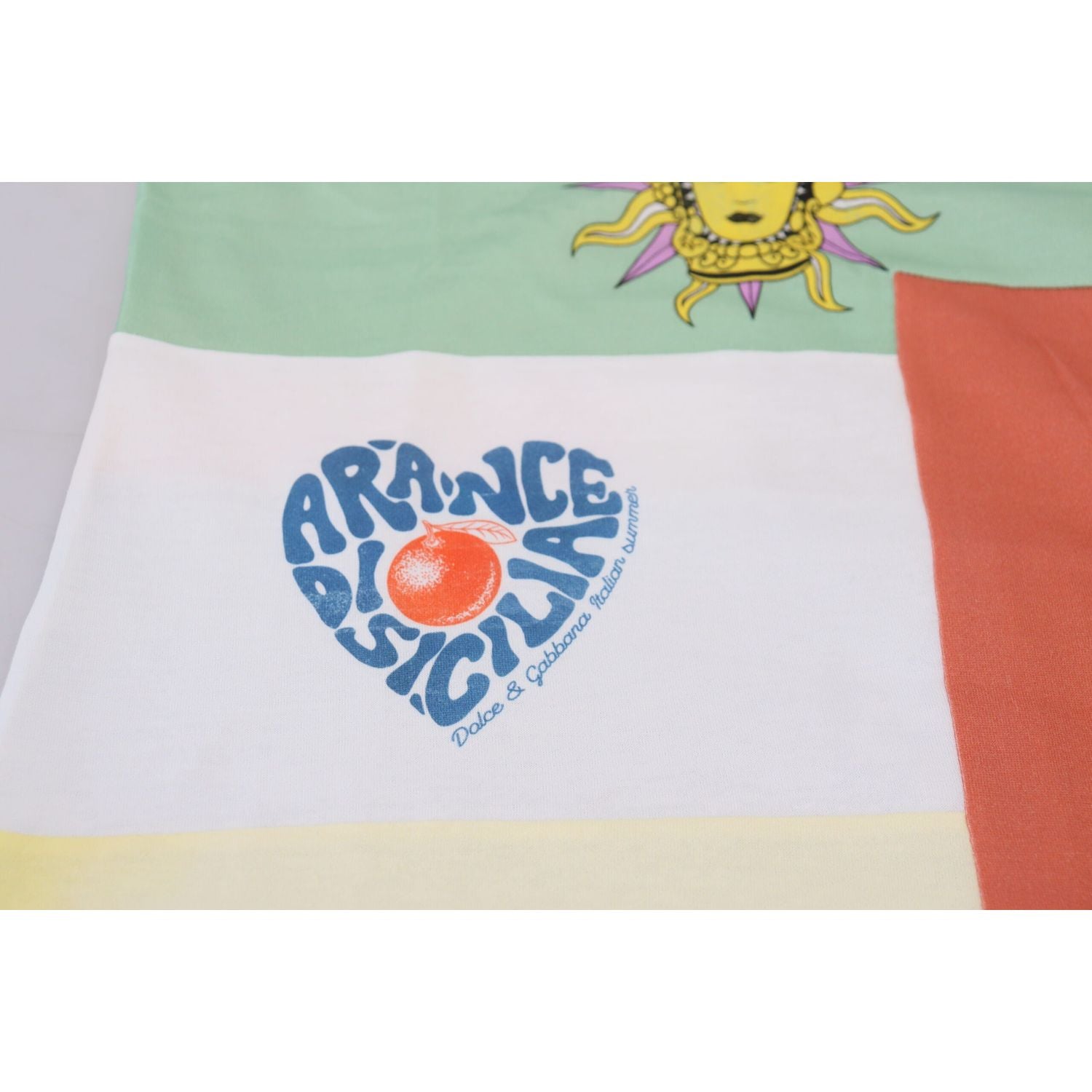 Dolce & Gabbana Multicolor Cotton  DG Love Patchwork