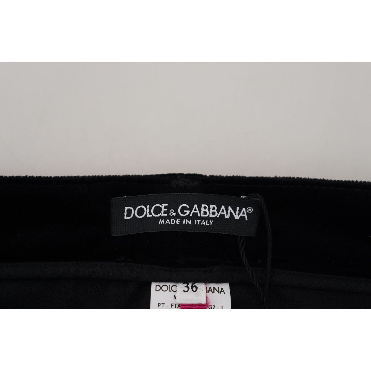 Dolce & Gabbana Chic Black Mid Waist Skinny Jeans Dolce & Gabbana