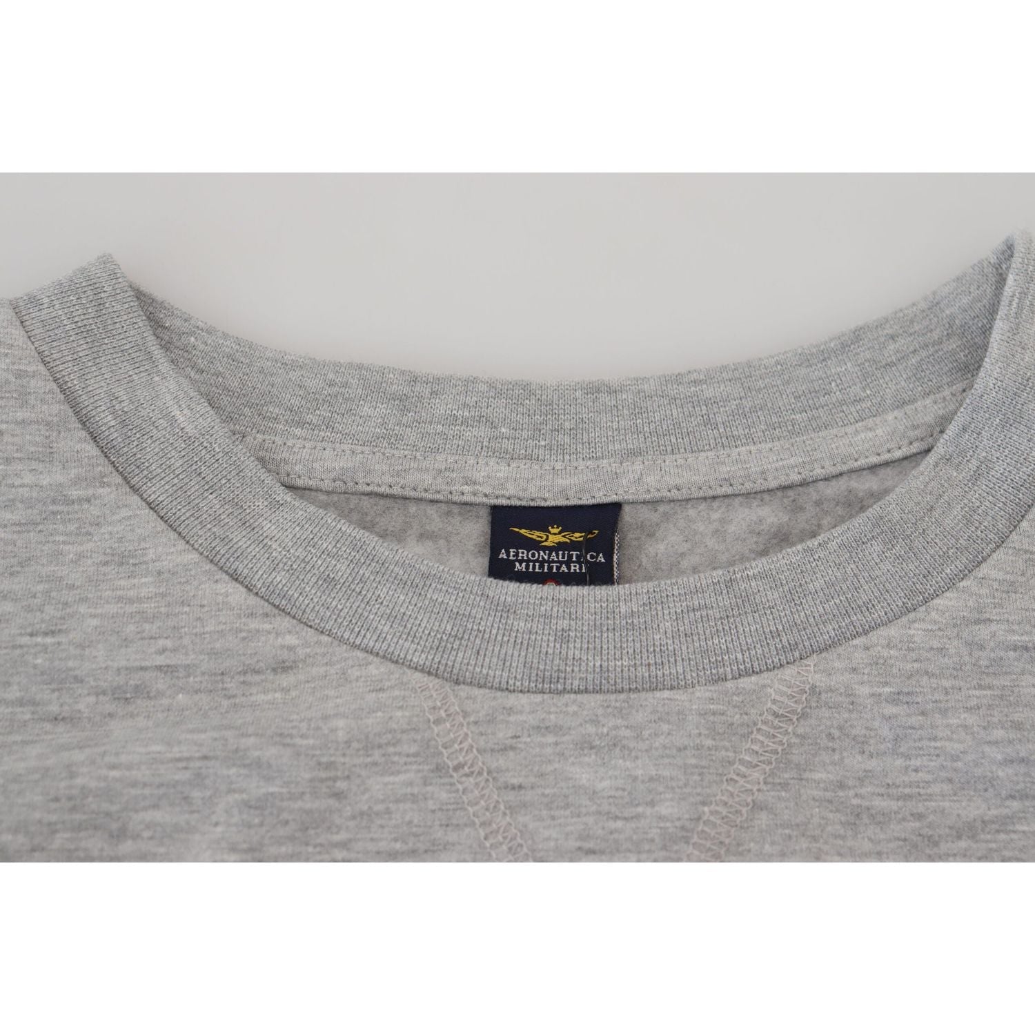 Aeronautica Militare Gray Men Pullover Sweatshirt Sweater