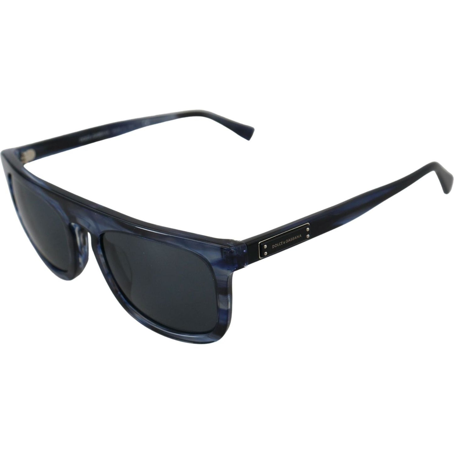 Dolce & Gabbana Elegant Blue Acetate Sunglasses Dolce & Gabbana