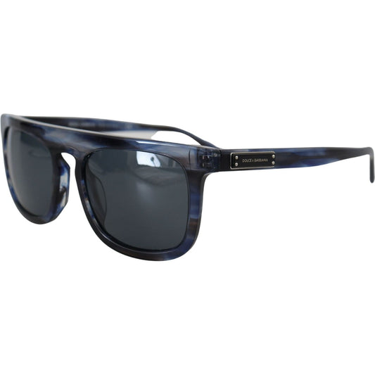 Dolce & Gabbana Elegant Blue Acetate Sunglasses for Women Dolce & Gabbana