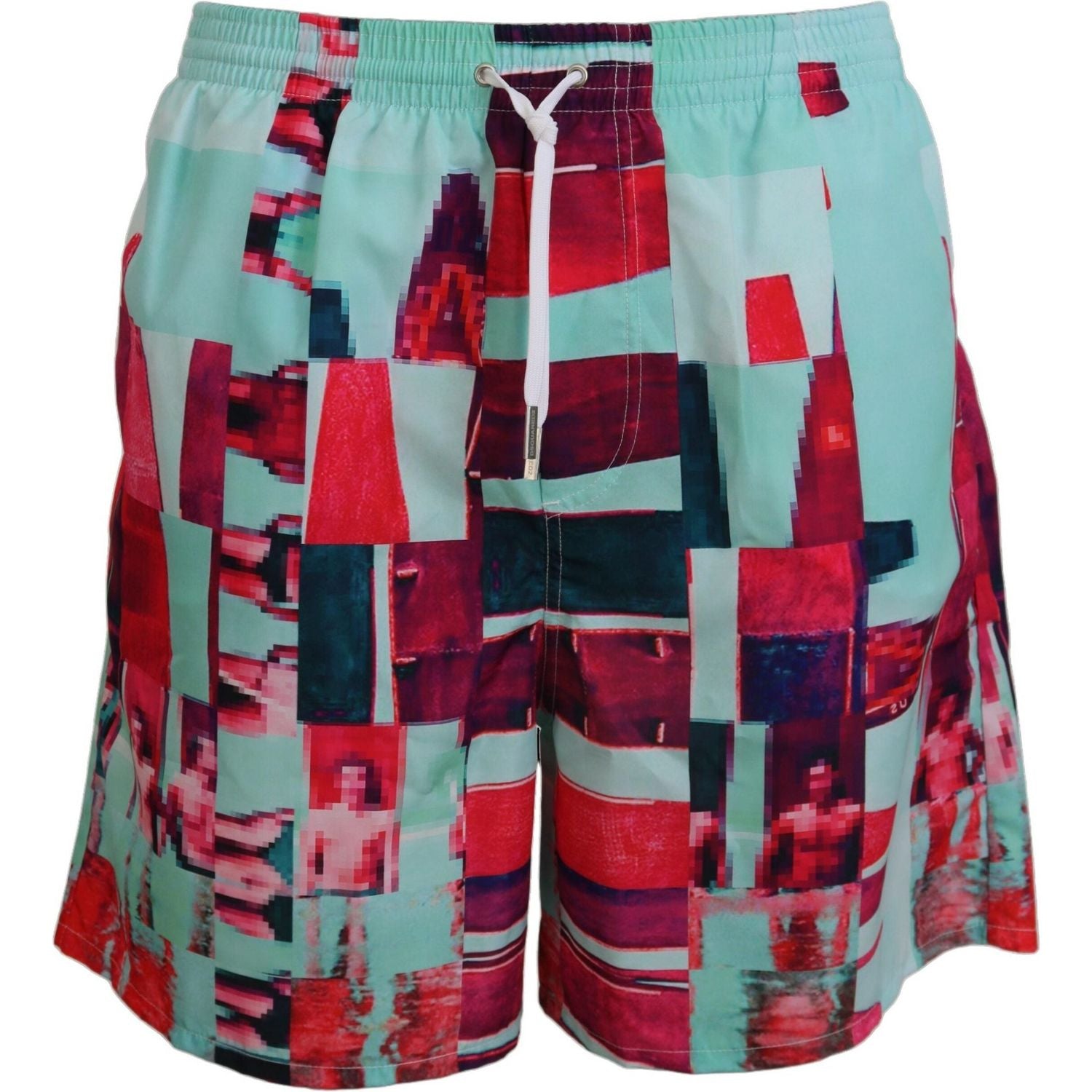 Dsquared² Multicolor Printed Beachwear Shorts Swimwear