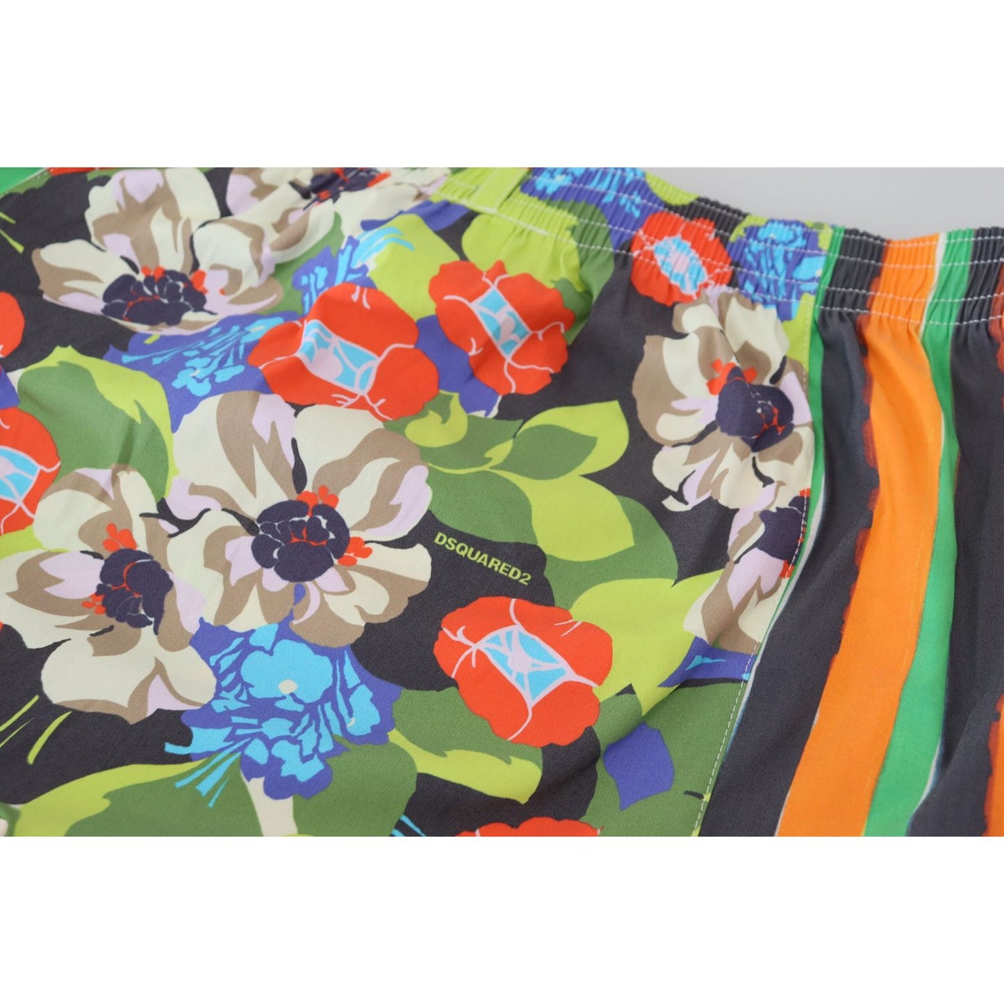 Dsquared² Multicolor Floral Men's Swim Shorts Dsquared²