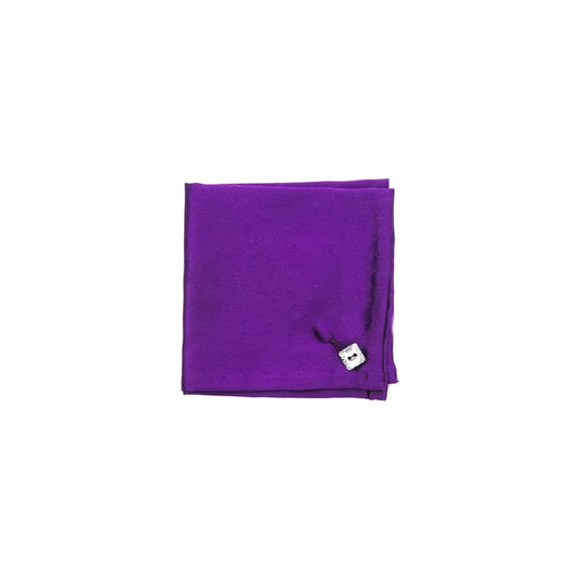 Billionaire Italian Couture Purple Sisal Men Pocket Square Billionaire Italian Couture