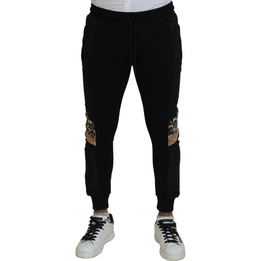 Dolce & Gabbana Elegant Black Jogger Pants for the Modern Man Dolce & Gabbana