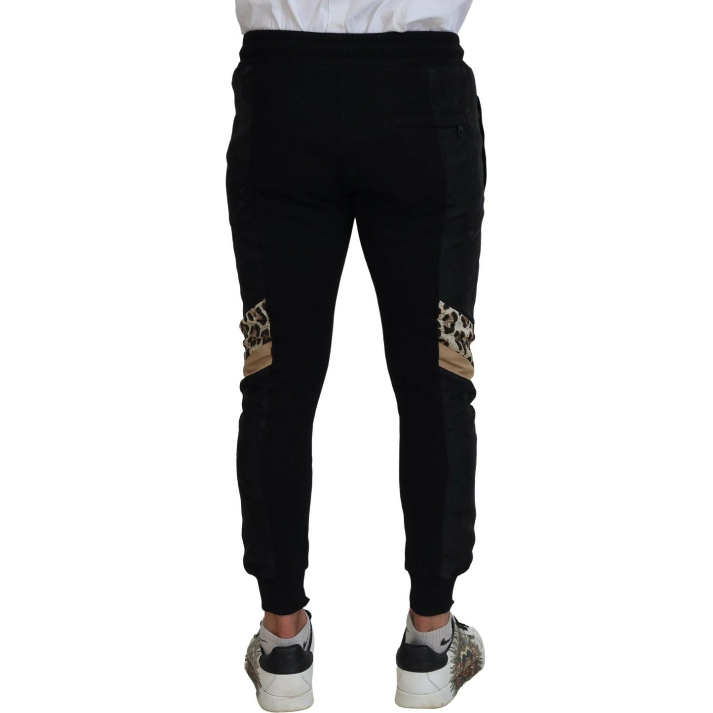 Dolce & Gabbana Elegant Black Jogger Pants for the Modern Man Dolce & Gabbana