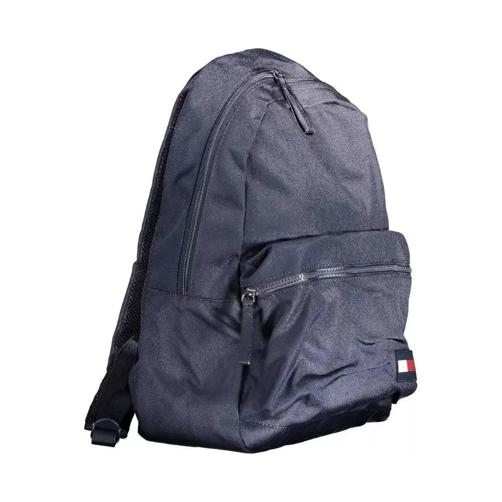 Tommy Hilfiger Blue Polyester Men Backpack Tommy Hilfiger