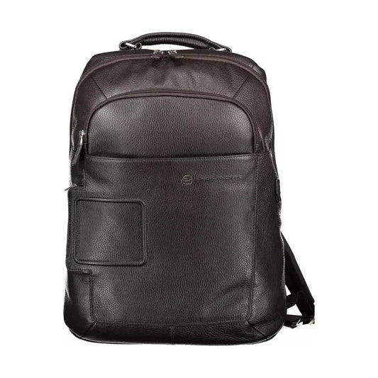 Elegant Brown Tech-Savvy Backpack