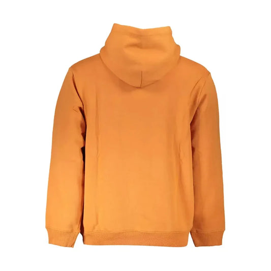 Napapijri Vibrant Orange Hooded Sweatshirt Napapijri