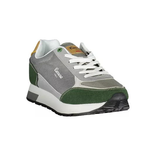 Carrera Gray Eco Leather Men Sneaker Carrera