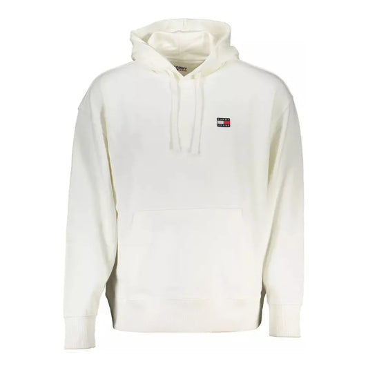 Tommy Hilfiger White Cotton Men Sweater Tommy Hilfiger