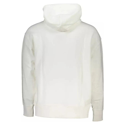 Tommy Hilfiger White Cotton Men Sweater Tommy Hilfiger